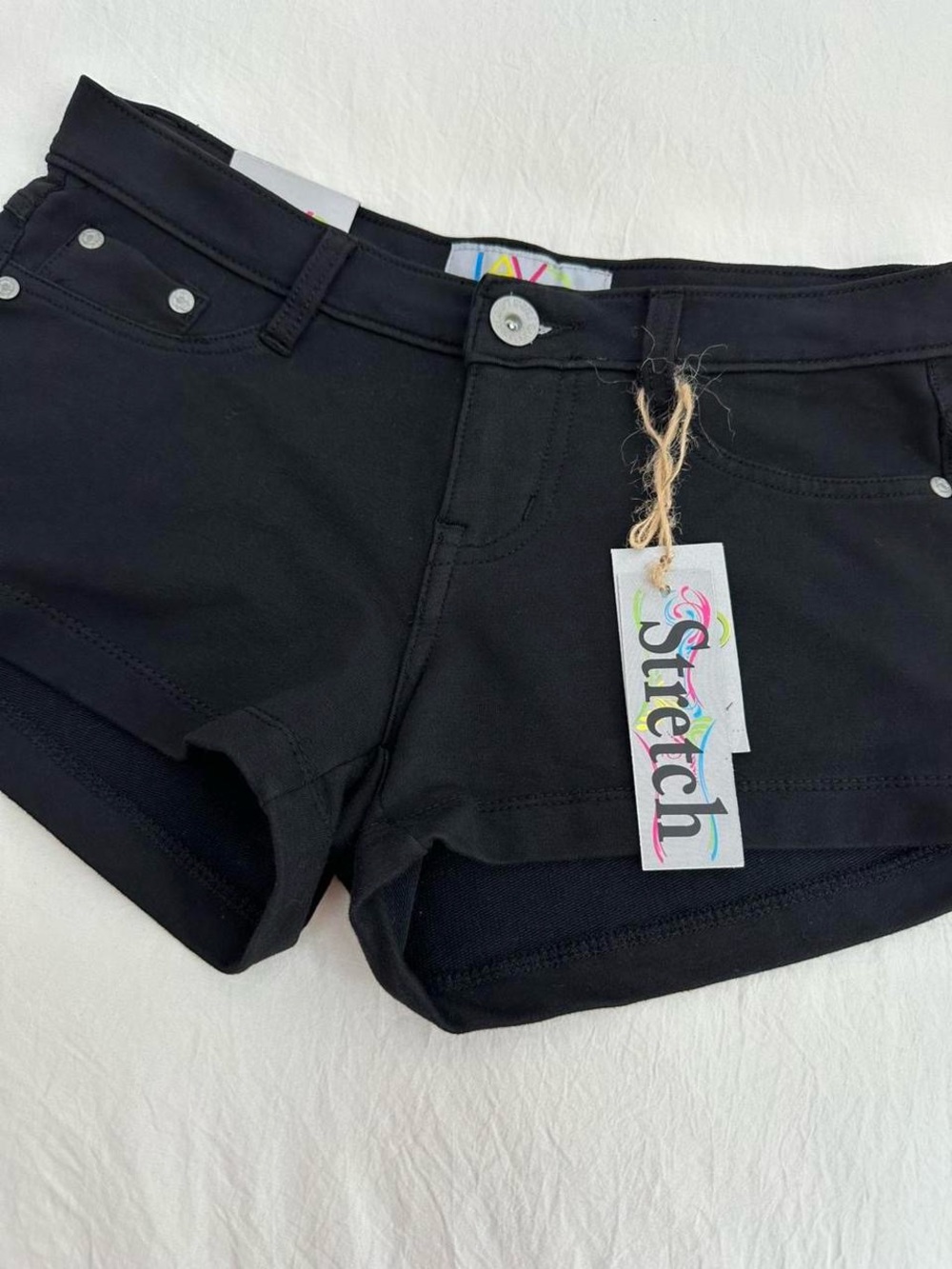 Low Rise Stretchy Shorts - Picture 5 of 8
